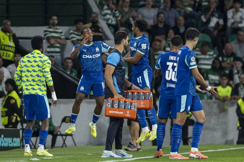 Football. UEFA Champions League. Sporting CP - Olympique de Marseille. 22.10.2025