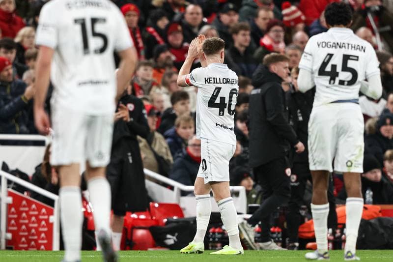Football. Emirates FA Cup. Liverpool - Barnsley. 12.01.2026