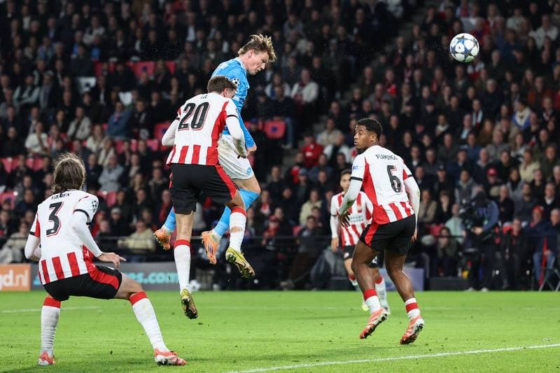 Football. UEFA Champions League. PSV Eindhoven - Napoli. 21.10.2025
