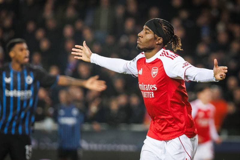 Football. UEFA Champions League. Club Brugge - Arsenal. 10.12.2025