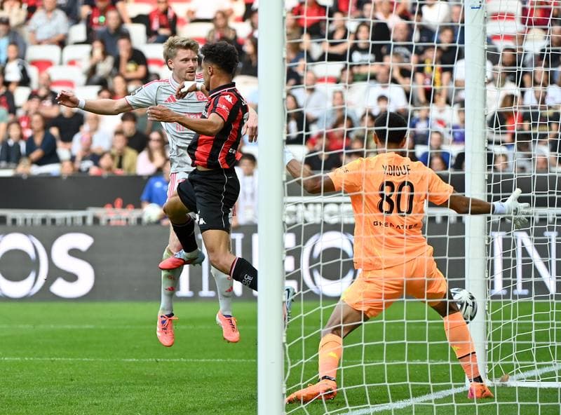 Football. Ligue 1 McDonald's. OGC Nice - Olympique Lyonnais. 18.10.2025