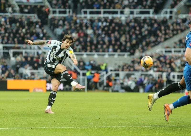 Football. Emirates FA Cup. Newcastle United - Bournemouth. 10.01.2026