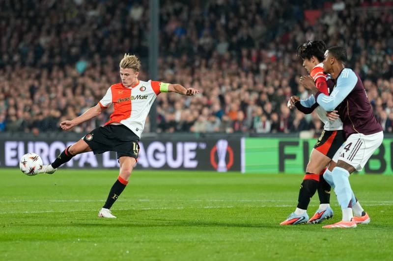 Football. Europa League. Feyenoord - Aston Villa. 02.10.2025