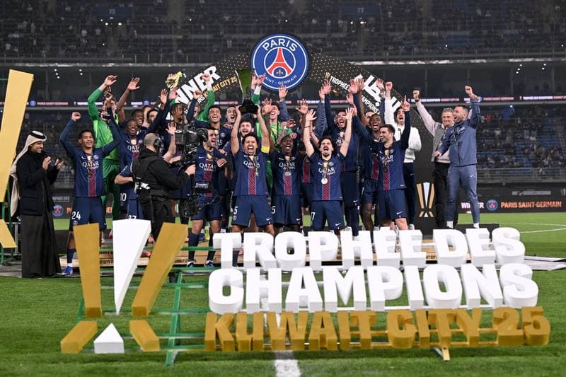Football. Trophee des Champions. Paris Saint-Germain - Olympique de Marseille. 08.01.2026