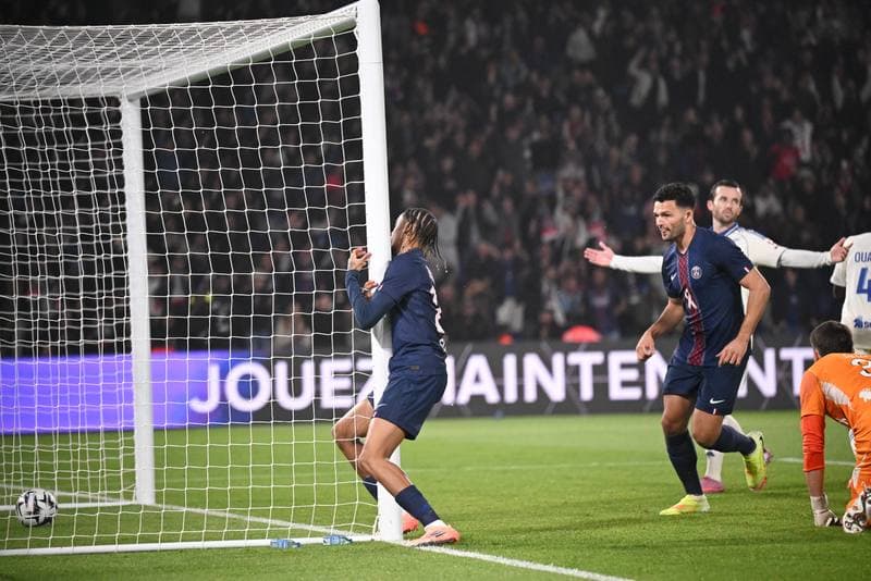 Football. Ligue 1. Paris Saint-Germain - RC Strasbourg Alsace. 17.10.2025