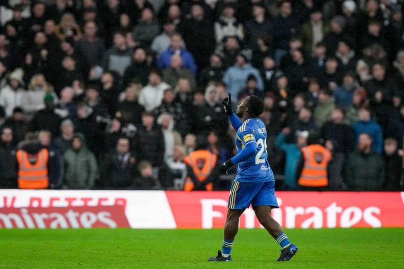 Football. Emirates FA Cup. Derby County - Leeds United. 11.01.2026