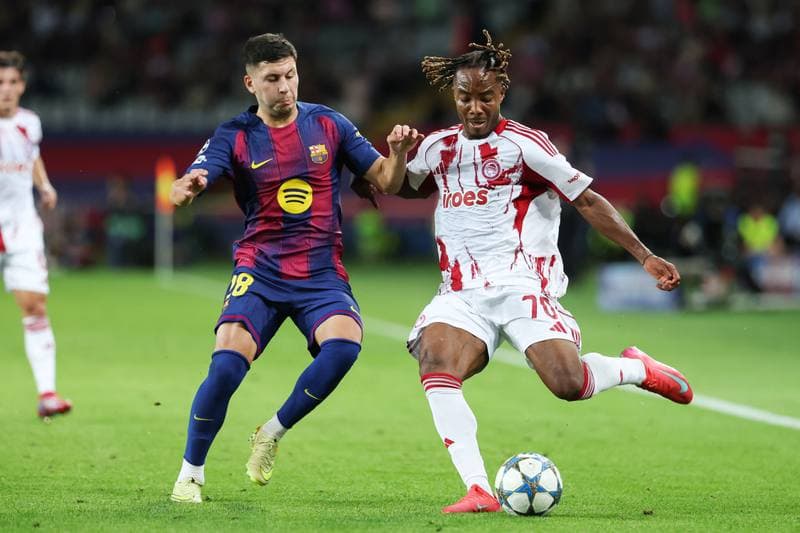 Football. UEFA Champions League. FC Barcelona - Olympiacos. 21.10.2025