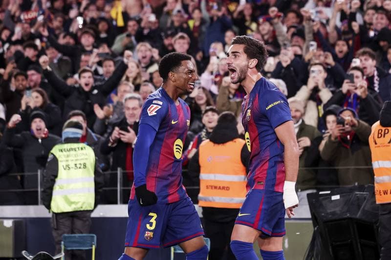 Football. La Liga. FC Barcelona - Atletico Madrid. 02.12.2025