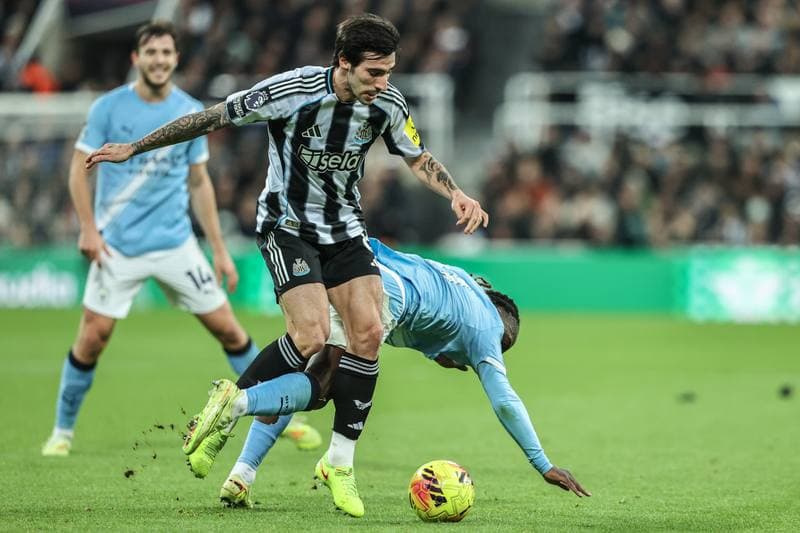Football. Premier League. Newcastle United - Manchester City. 21.11.2025