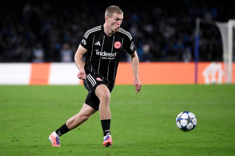 Football. UEFA Champions League. SSC Napoli - Eintracht Frankfurt. 04.11.2025