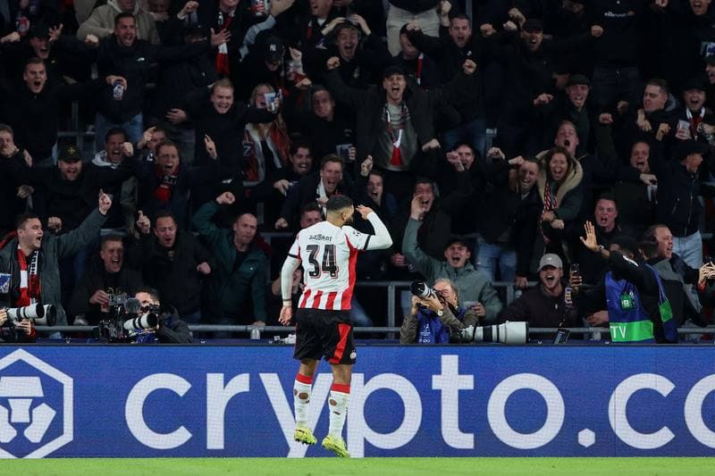 Football. UEFA Champions League. PSV Eindhoven - Napoli. 21.10.2025