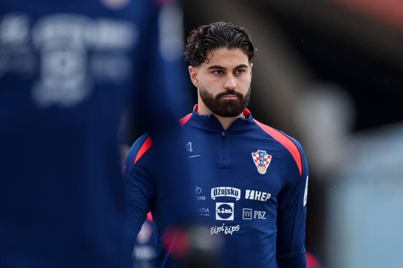 Football. Croatia. Training. 07.10.2025