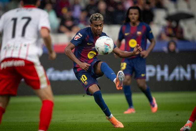Football. La Liga. FC Barcelona - Girona FC. 18.10.2025