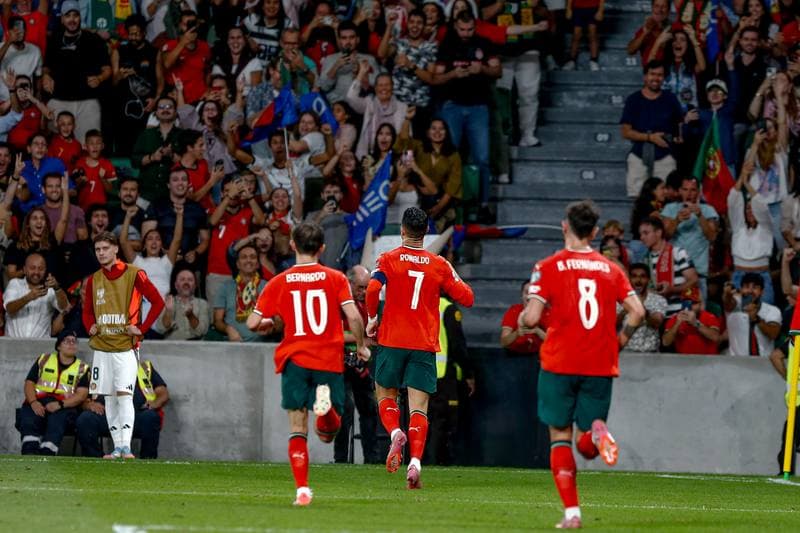 Football. FIFA World Cup Qualifiers. Portugal - Hungary. 14.10.2025