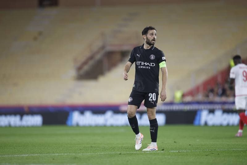 Football. UEFA Champions League. AS Monaco - Manchester City. 01.10.2025