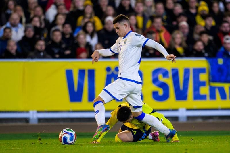 Football. FIFA World Cup Qualifier. Sweden - Kosovo. 13.10.2025