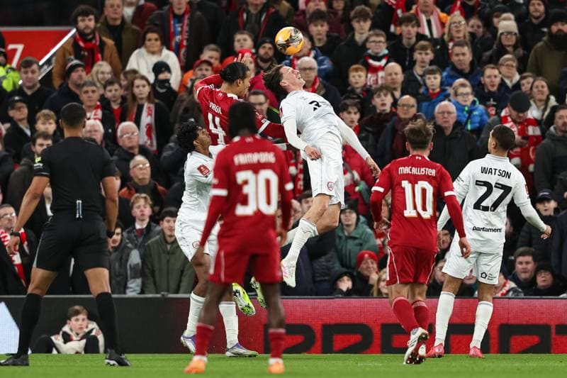 Football. Emirates FA Cup. Liverpool - Barnsley. 12.01.2026