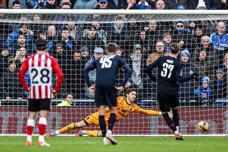 Football. Emirates FA Cup. Everton - Sunderland. 10.01.2026