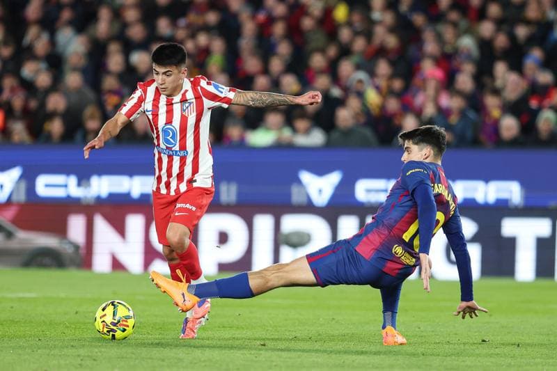 Football. La Liga. FC Barcelona - Atletico Madrid. 02.12.2025