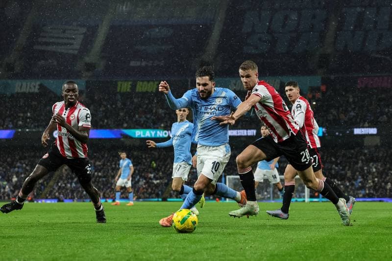 Football. Carabao Cup. Manchester City - Brentford. 17.12.2025
