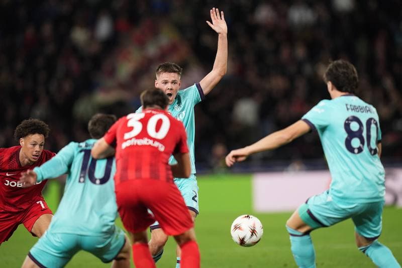 Football. UEFA Europa League. Bologna - Freiburg. 02.10.2025