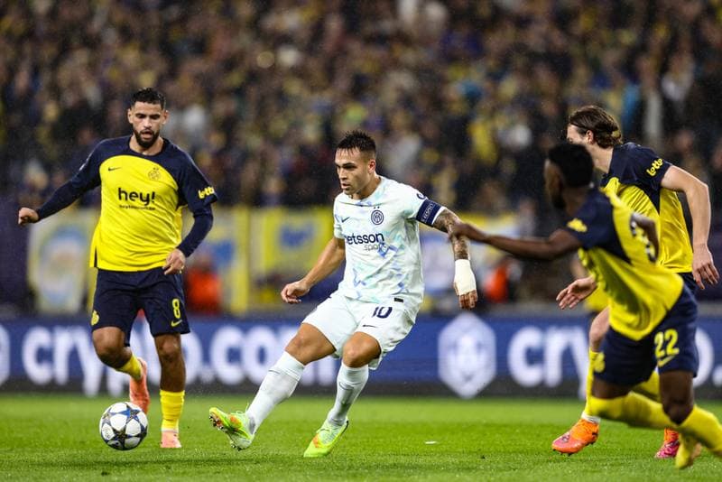 Football. UEFA Champions League. Royale Union Saint-Gilloise - Internazionale. 21.10.2025