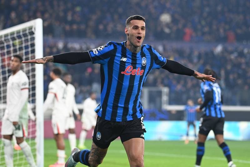 Football. UEFA Champions League. Atalanta BC - Chelsea FC. 06.12.2025