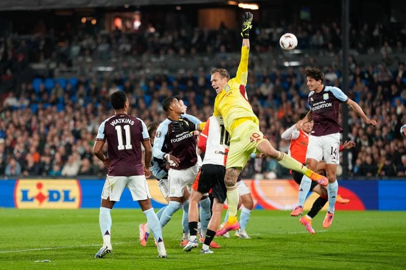 Football. Europa League. Feyenoord - Aston Villa. 02.10.2025
