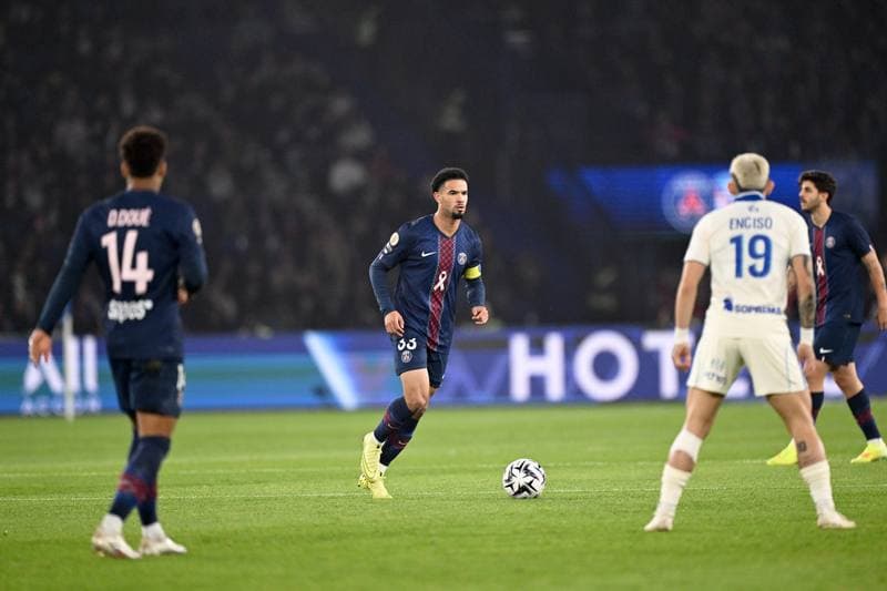 Football. Ligue 1. Paris Saint-Germain - RC Strasbourg Alsace. 17.10.2025