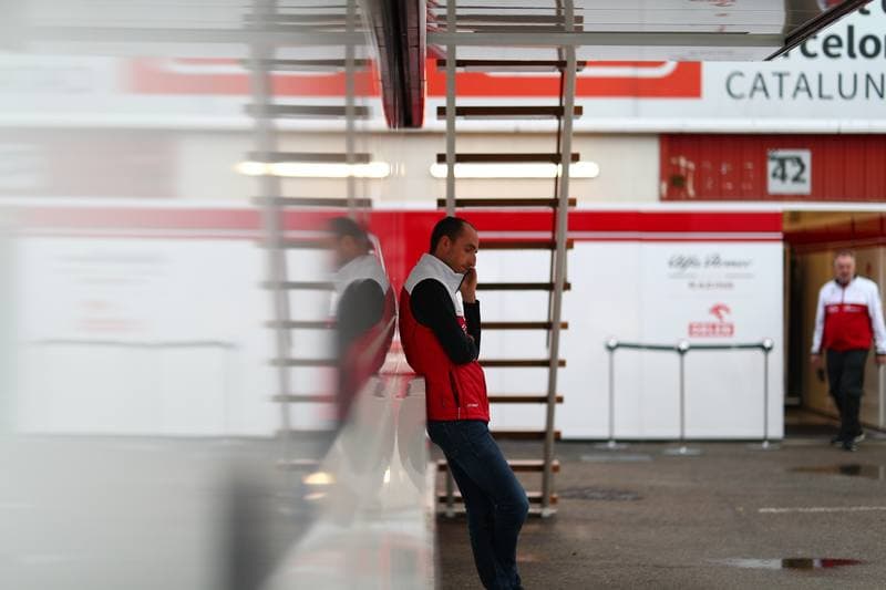 Formula 1. Alfa Romeo Racing. Robert Kubica. 26.02.2020