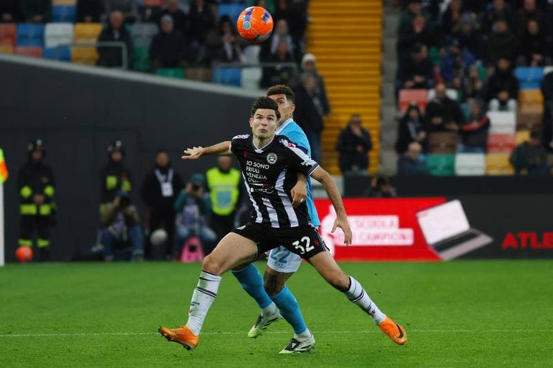 Football. Serie A. Udinese - Napoli. 14.12.2025