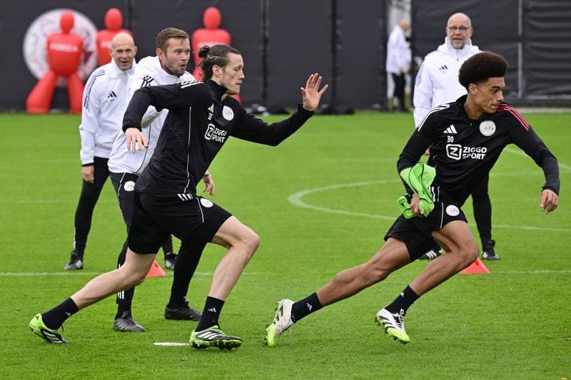 Football. Ajax. Training. 21.10.2025
