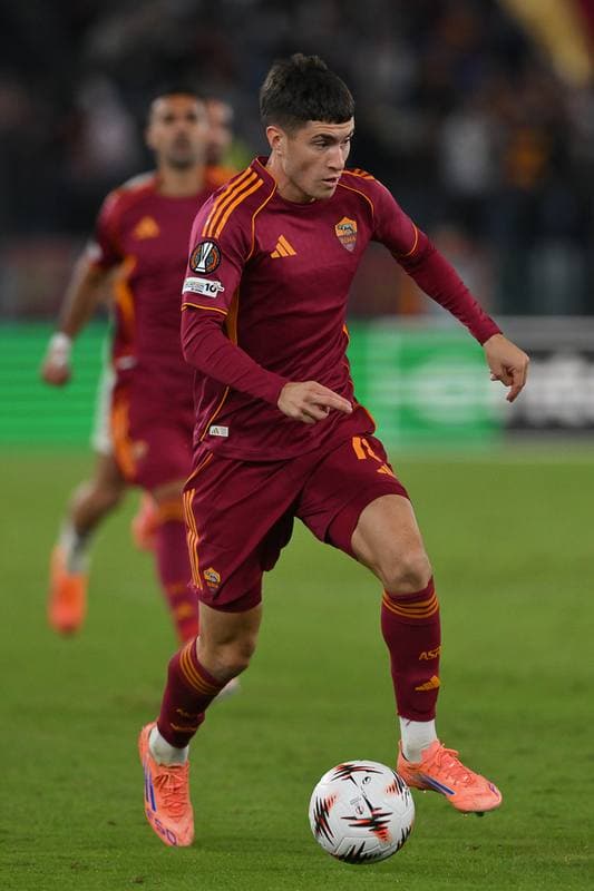 Football. UEFA Europa League. AS Roma - Lille. 02.10.2025