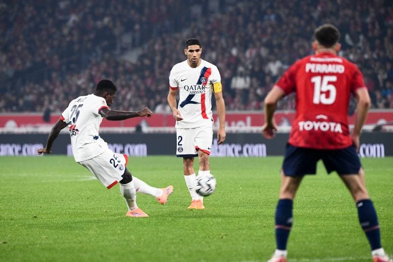 Football. Ligue 1. Lille OSC - Paris Saint-Germain. 05.10.2025