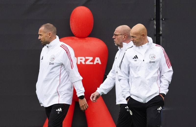 Football. Ajax. Training. 21.10.2025