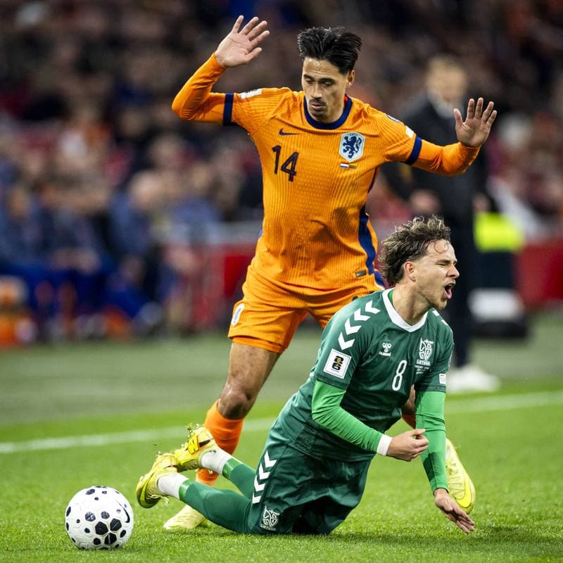 Football. FIFA World Cup Qualifiers. Netherlands - Lithuania. 17.11.2025