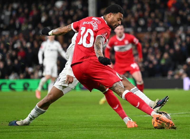 Football. Emirates FA Cup. Fulham - Middlesbrough. 10.01.2026