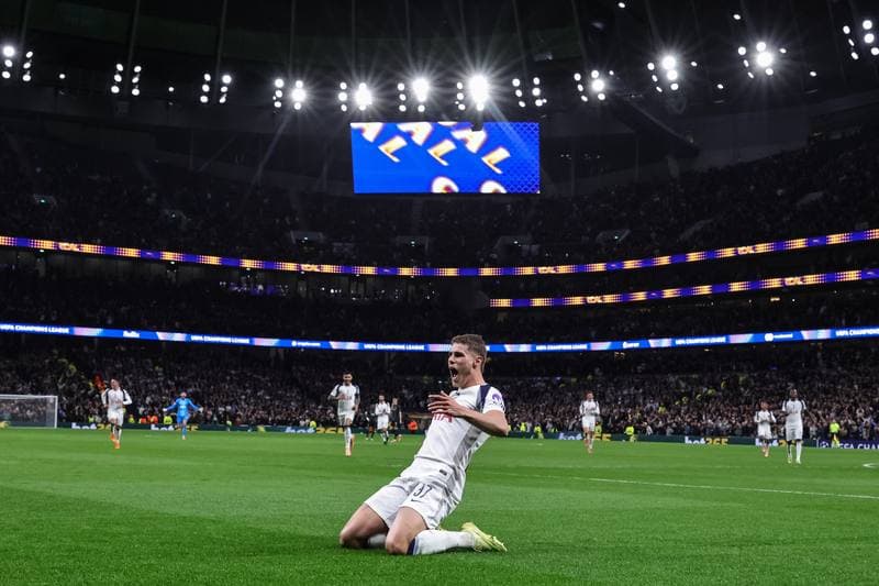 Football. UEFA Champions League. Tottenham Hotspur - F.C. Copenhagen. 04.11.2025
