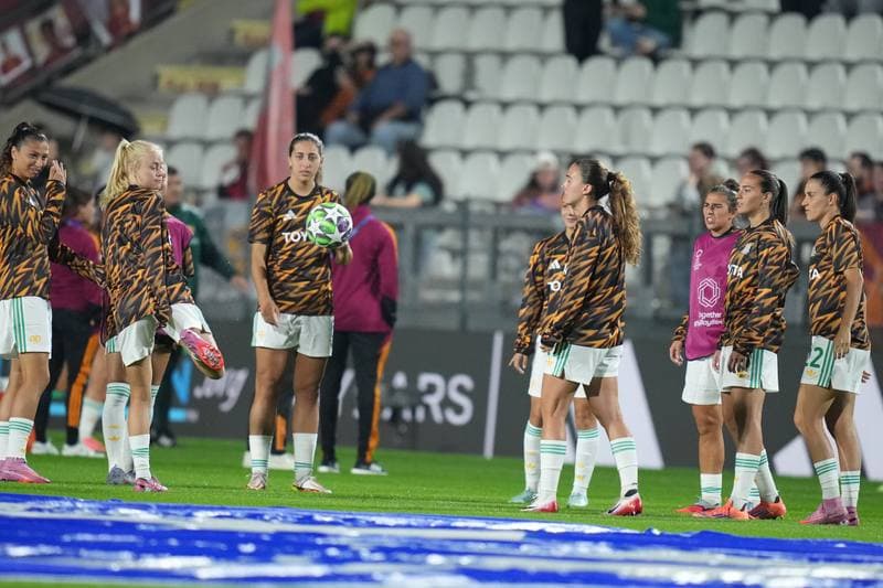 Football. UEFA Women's Champions League. AS Roma - FC Barcelona. 15.10.2025