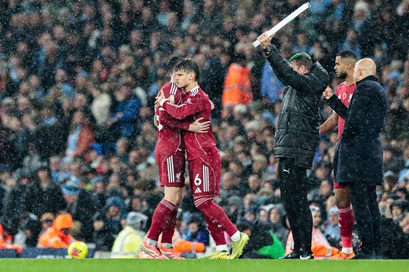 Football. Premier League. Manchester City - Liverpool. 09.11.2025