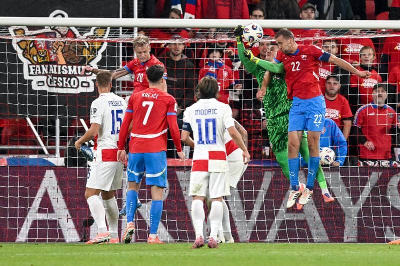 Football. FIFA World Cup Qualifiers. Czechia - Croatia. 09.10.2025