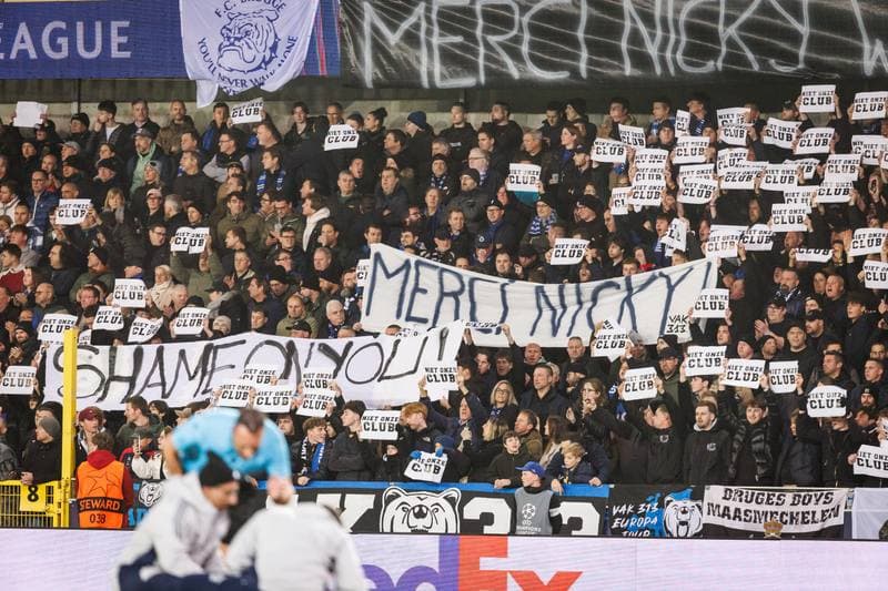 Football. UEFA Champions League. Club Brugge - Arsenal. 10.12.2025