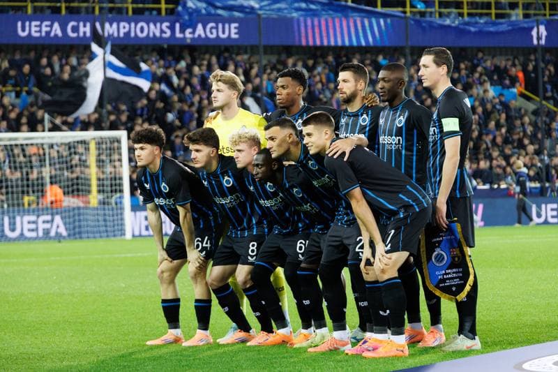 Football. UEFA Champions League. Club Brugge - Barcelona. 05.11.2025