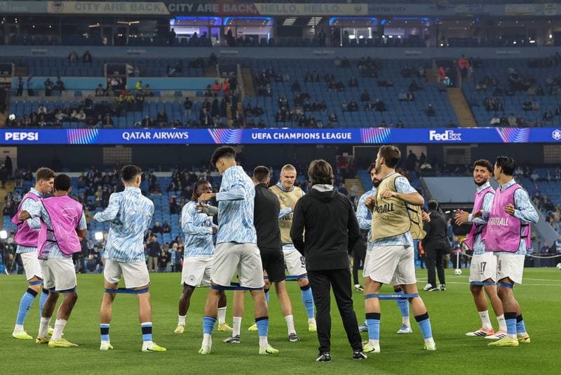 Football. UEFA Champions League. Manchester City - Borussia Dortmund. 05.11.2025