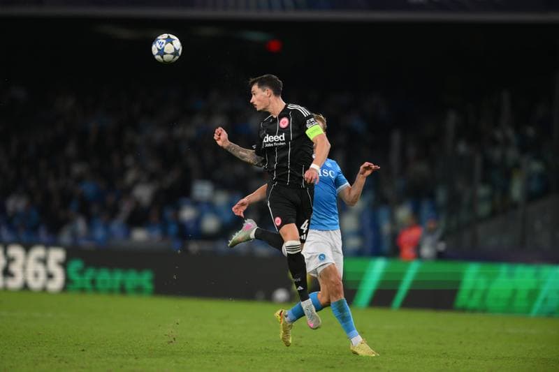 Football. UEFA Champions League. Napoli - Eintracht Frankfurt. 04.11.2025