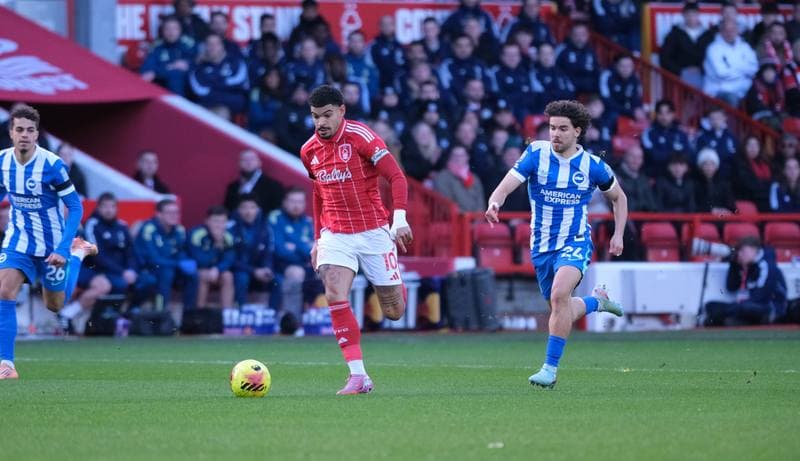 Football. Premier League. Nottingham Forest - Brighton & Hove Albion. 16.03.2026