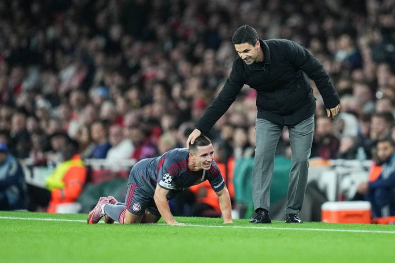 Football. UEFA Champions League. Arsenal - Olympiakos FC. 01.10.2025