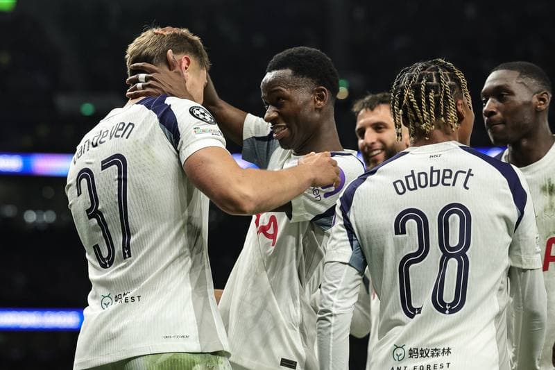 Football. UEFA Champions League. Tottenham Hotspur - F.C. Copenhagen. 04.11.2025