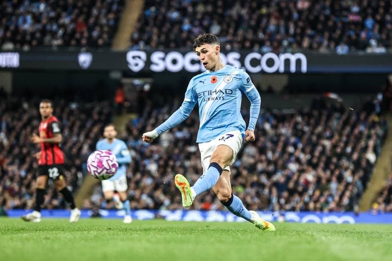 Football. Premier League. Manchester City - Bournemouth. 02.11.2025