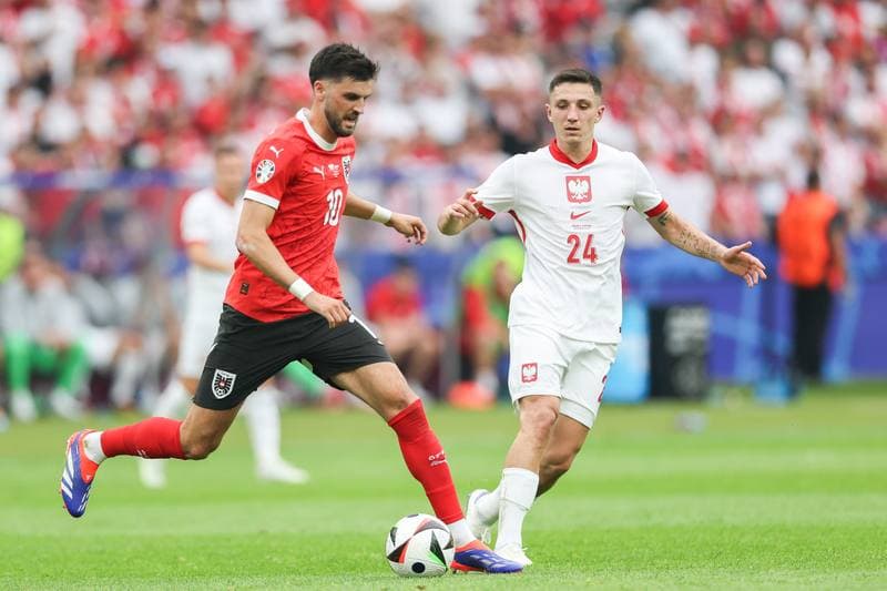 Football. UEFA EURO 2024. Poland - Austria. 21.06.2024